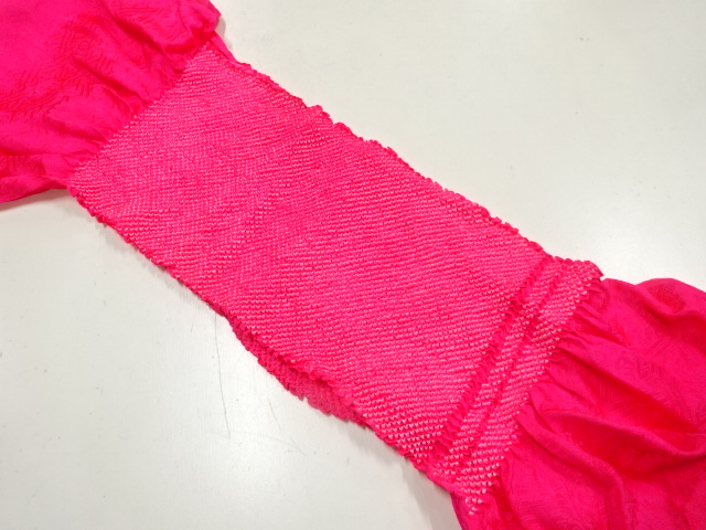 SILK shibori obiage